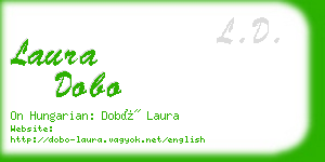 laura dobo business card